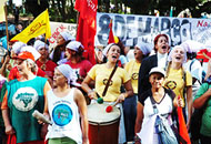 Movilización de mujeres, foto de Franciosi