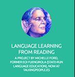 Blog Language Learning from Reading, by Michelle Ford