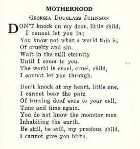 Motherhood en The Crisis (1922)