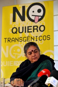 No quiero transgénicos - Vandana Shiva
