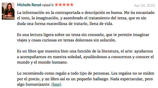 goodreads comment