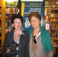 Francisca Martín-Cano y Victoria Sendón de León en Madrid, 2012