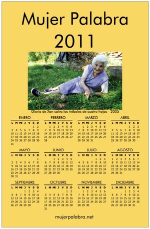 Calendario Mujer Palabra 2011 Salvados los tréboles!