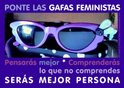 Gafas feministas, por KFreixa y mrenyé, verano 2011